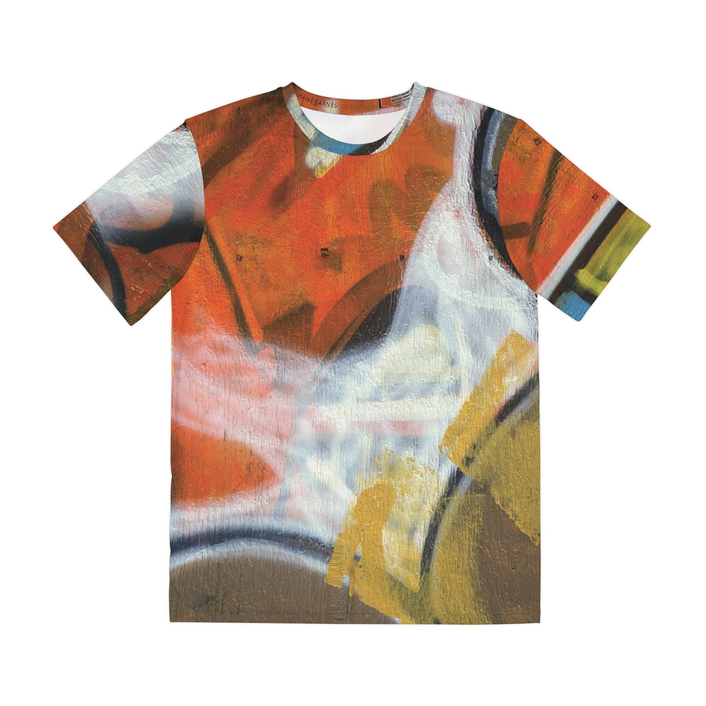 Men's Brushed poly Tee "GRAFFITI" (short sleeve)