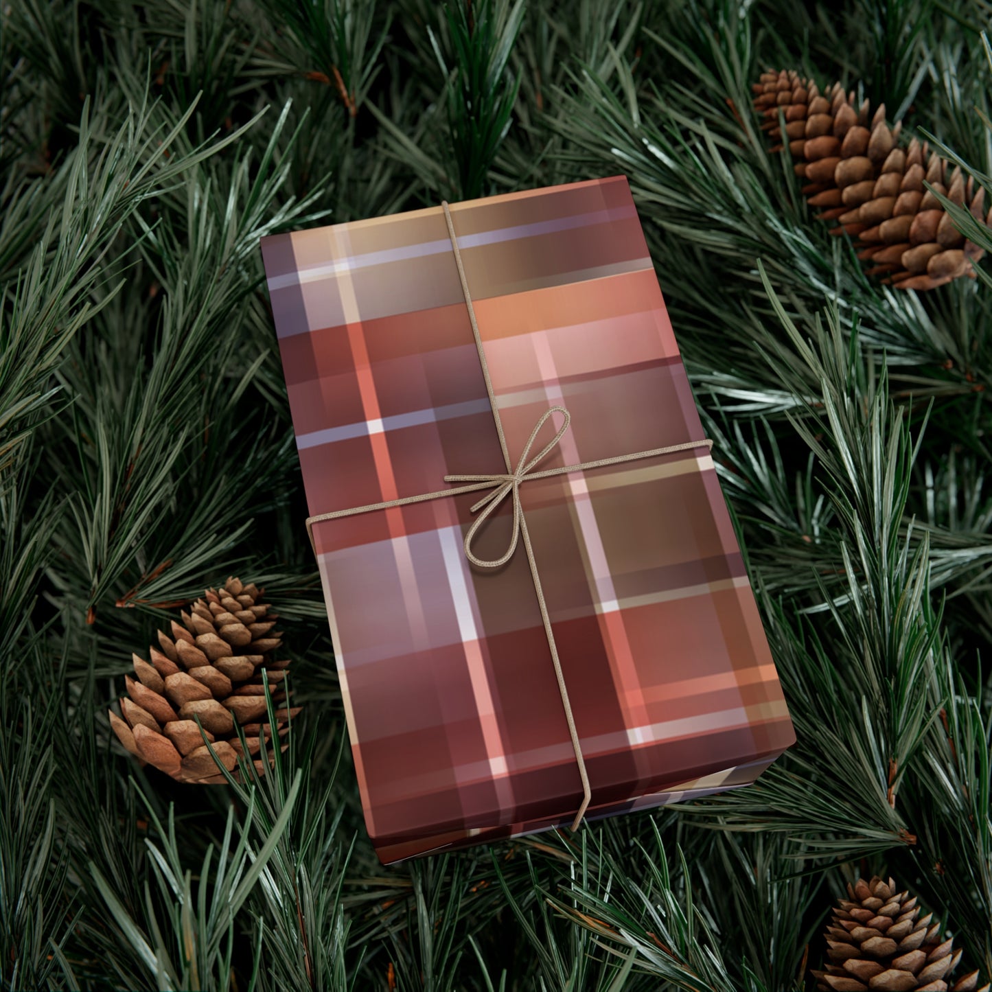 "MENTAL BLOCK" Red - Gift Wrap Paper