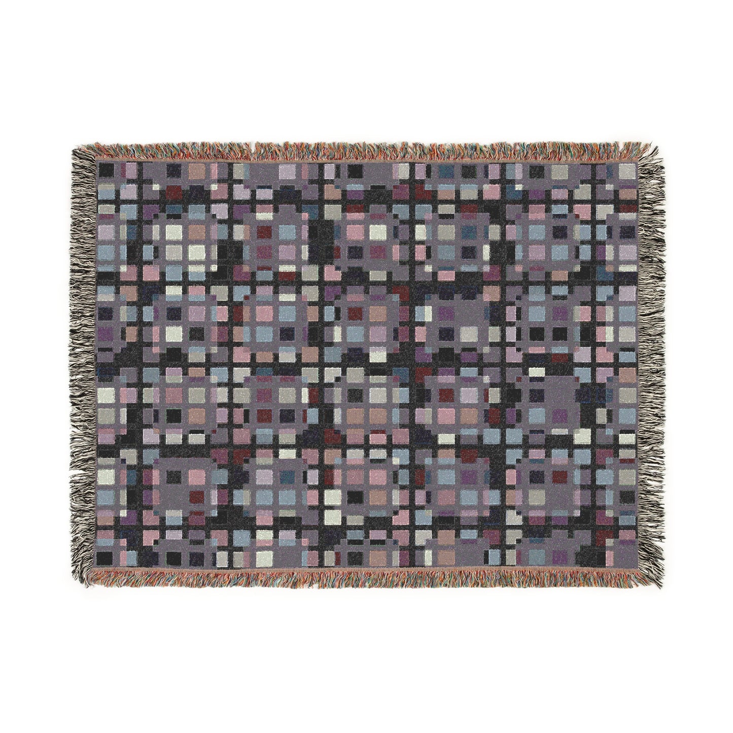 "SQUARZE" col. Ocean Alchemy (multiple sizes) JHANE BARNES Custom Woven Blanket