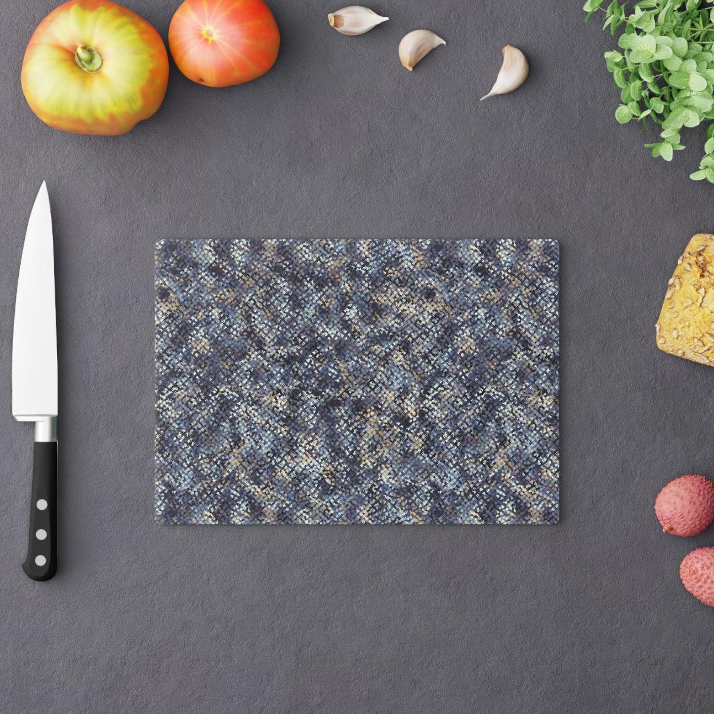 "MEZZO" Cutting Board - Serving Board col. Blue