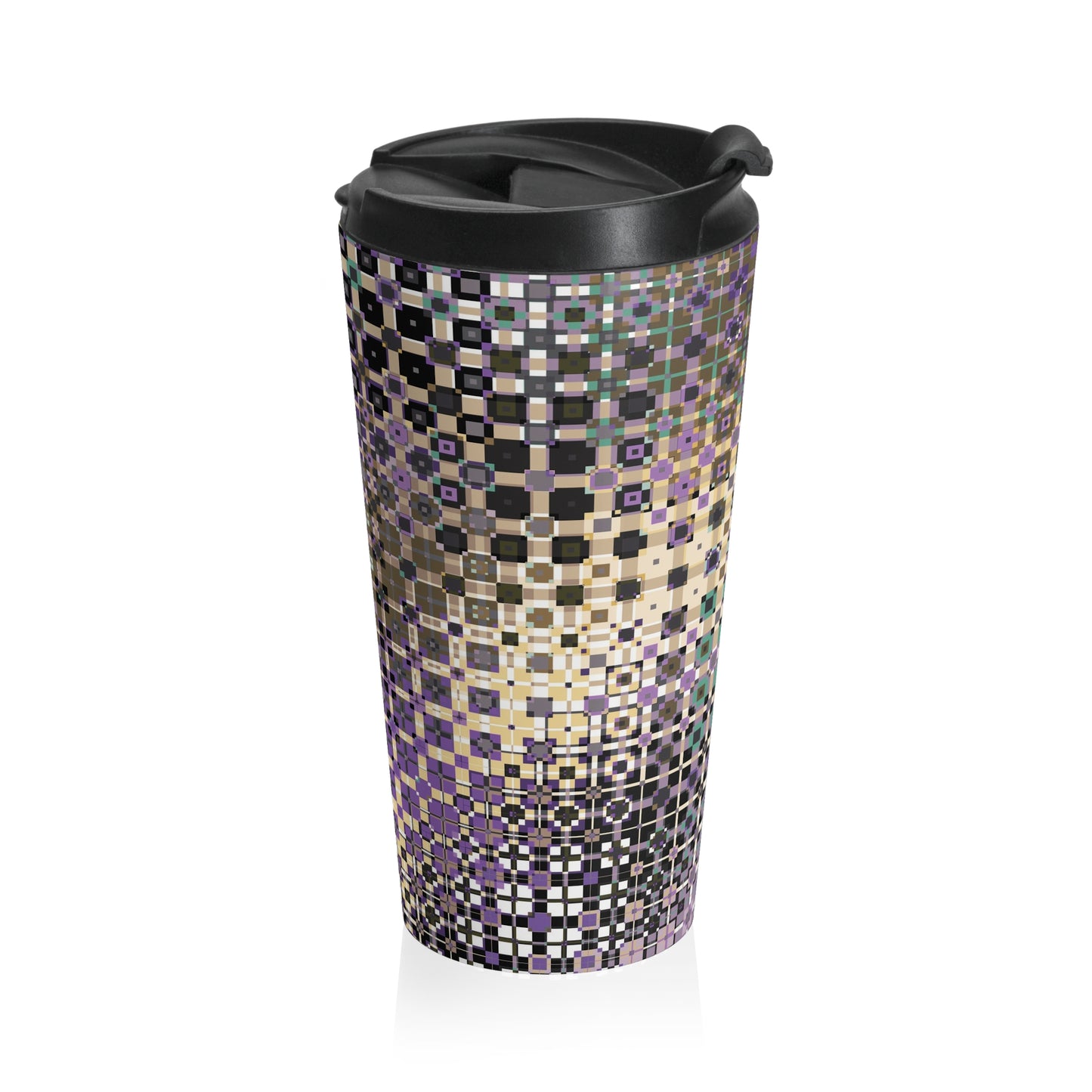 "BOX STUDY" Col Purple Hazey - Stainless Steel Travel Mug