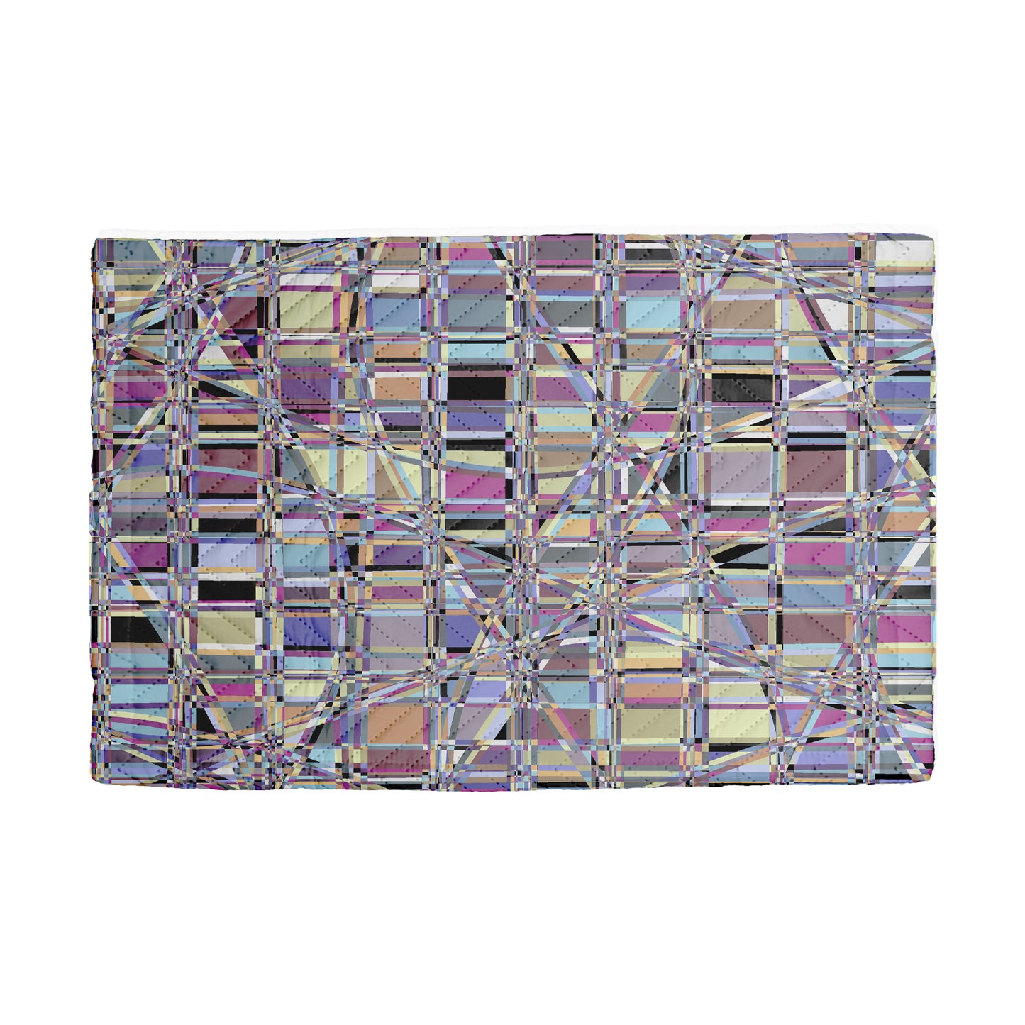 Modern Quilted Placemat "WRAP" col. Highly Meditated - Stylish Table Decor for Every Occasion