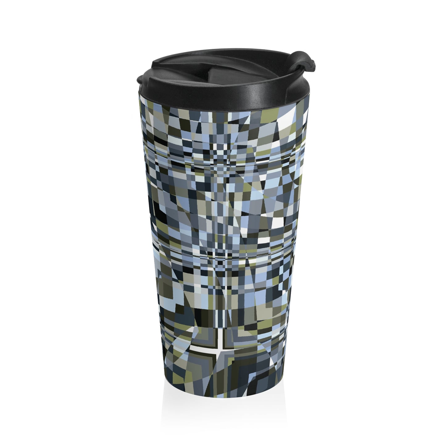 "QUAD" Col Slate Brigade - Stainless Steel Travel Mug