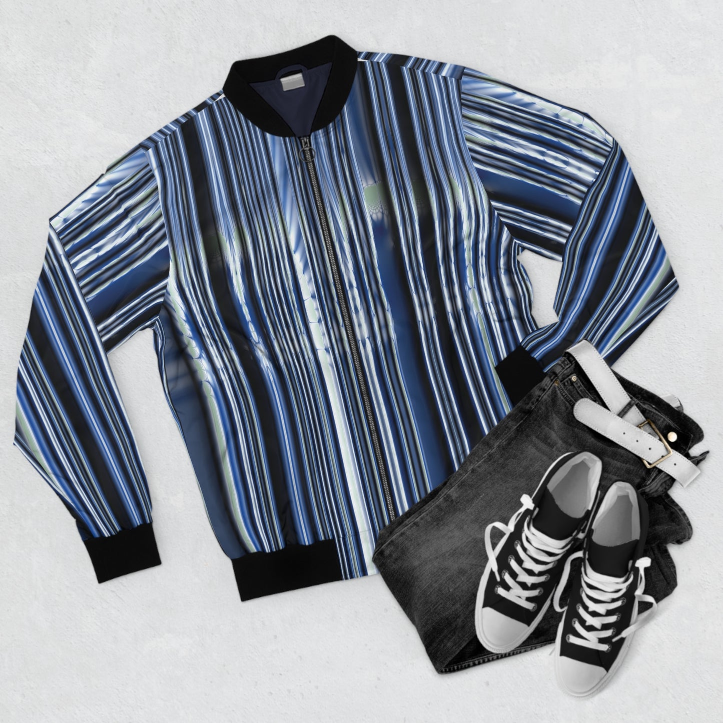 Men's Bomber Jacket "HIDDEN AGENDA"