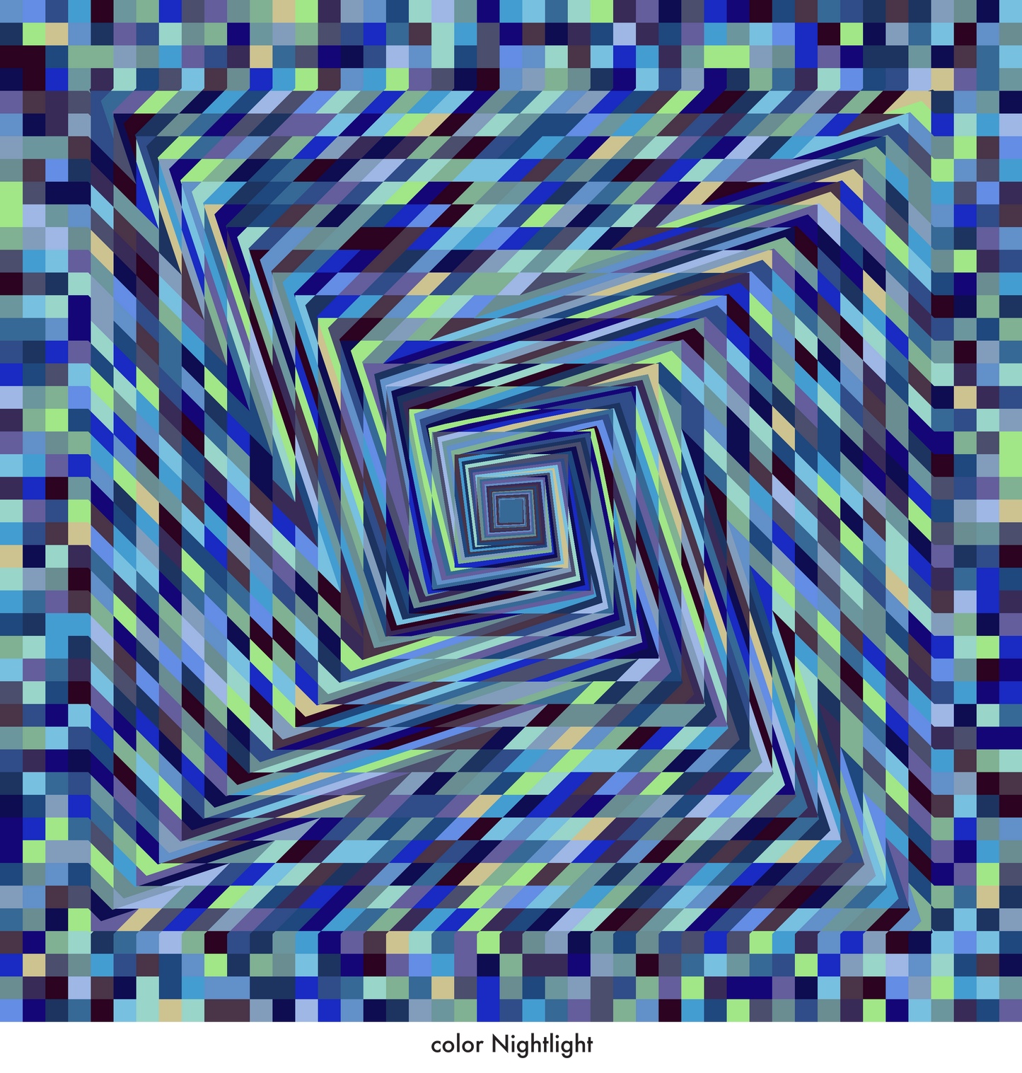 PINWHEEL - JHANE BARNES custom design Digital artwork on Canvas *more colors avail