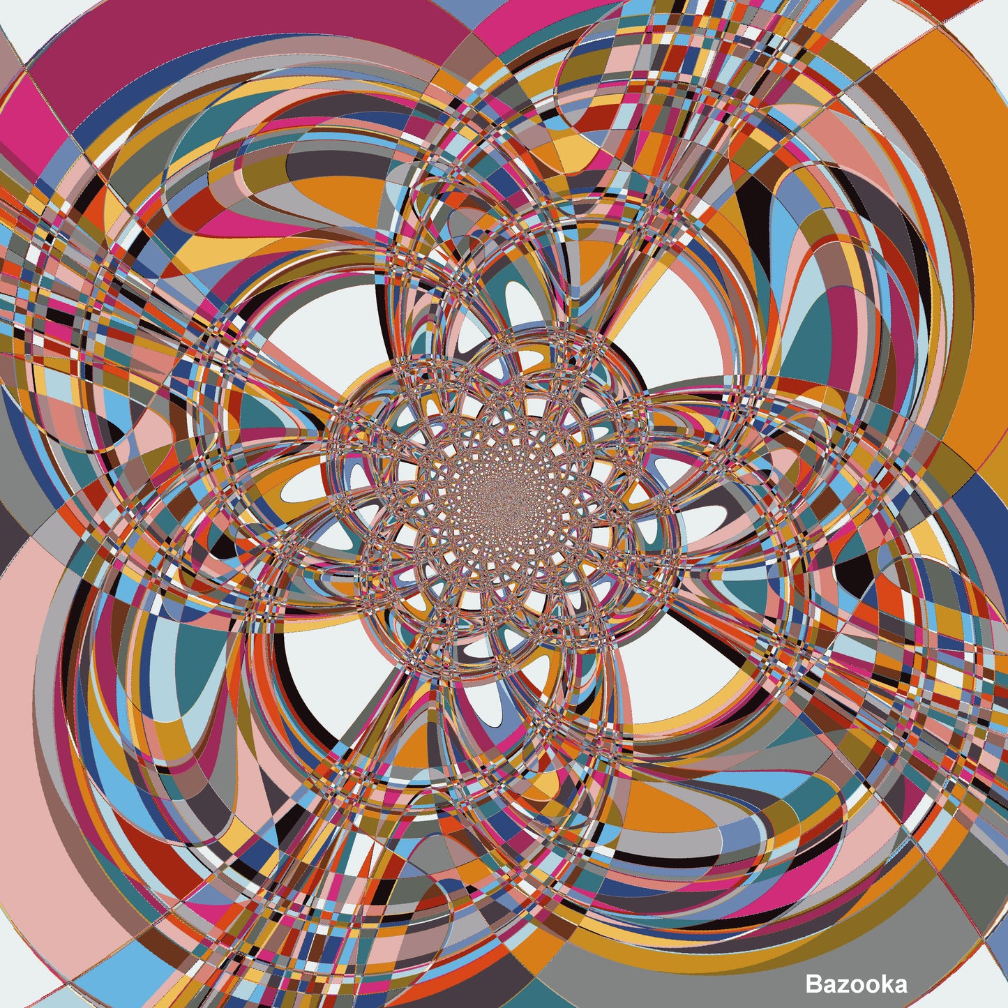 TRUCHET INVERSION - JHANE BARNES custom design Digital artwork on Canvas *more colors avail