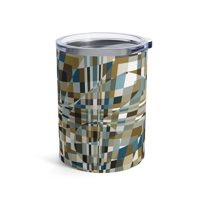Tumbler 10oz., "QUAD"  col Mint Chocolate