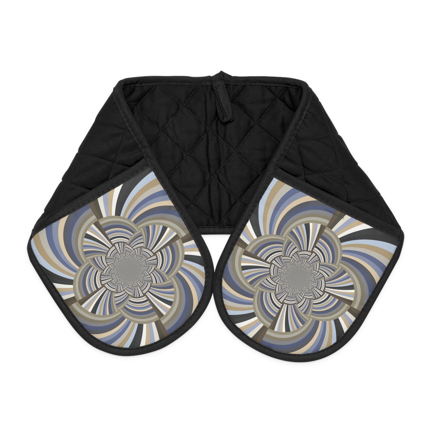 Oven Mitts "STRIPE INVERSION" col. Neutral Nexus