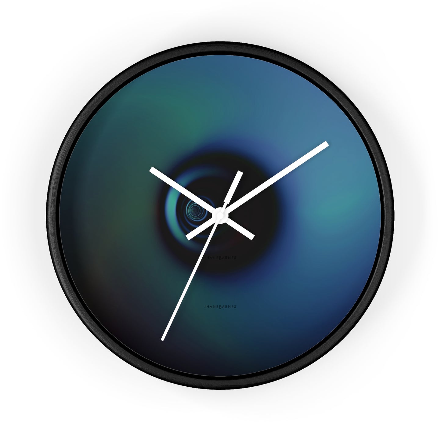 Wall Clock "LONELY SYSTEM" (no lines-nor numbers)