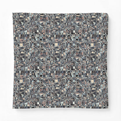 Cotton Comforter "GRIDWRAP" col. Pink Cloud