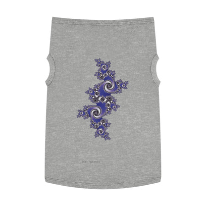 Pet Tank Top "FRACTAL" JB Design in col. Heather