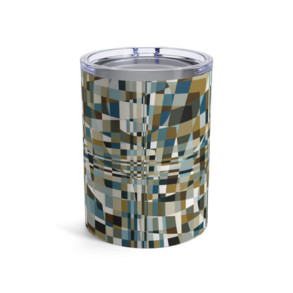 Tumbler 10oz., "QUAD"  col Mint Chocolate