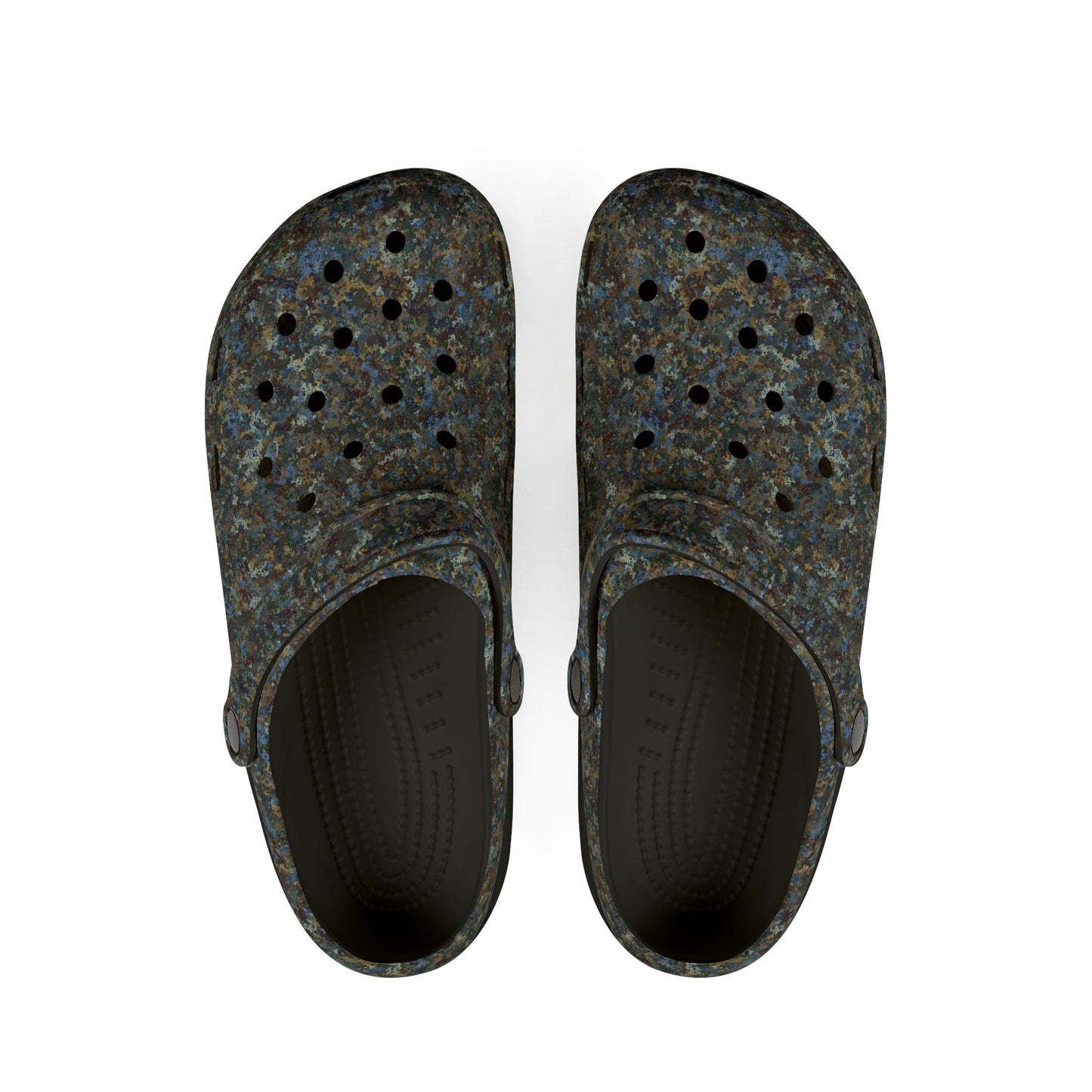 EVA Foam Rubber Shoes, Jhane Barnes design "TEXTURE" col. Multi