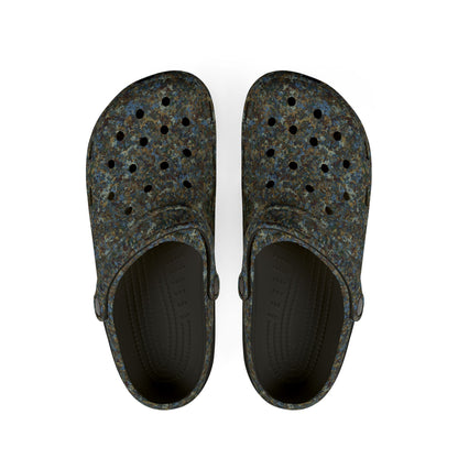 EVA Foam Rubber Shoes, Jhane Barnes design "TEXTURE" col. Multi