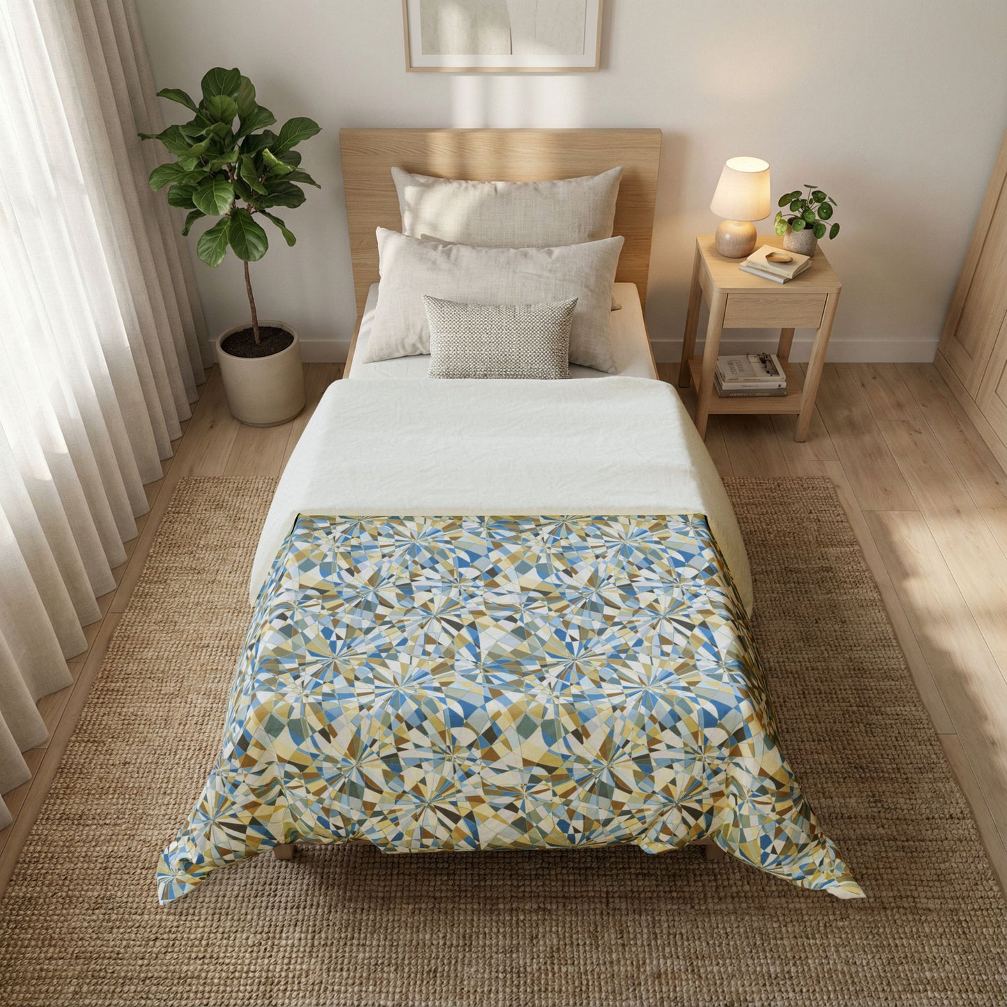 Cotton Duvet Cover "CELESTIAL"