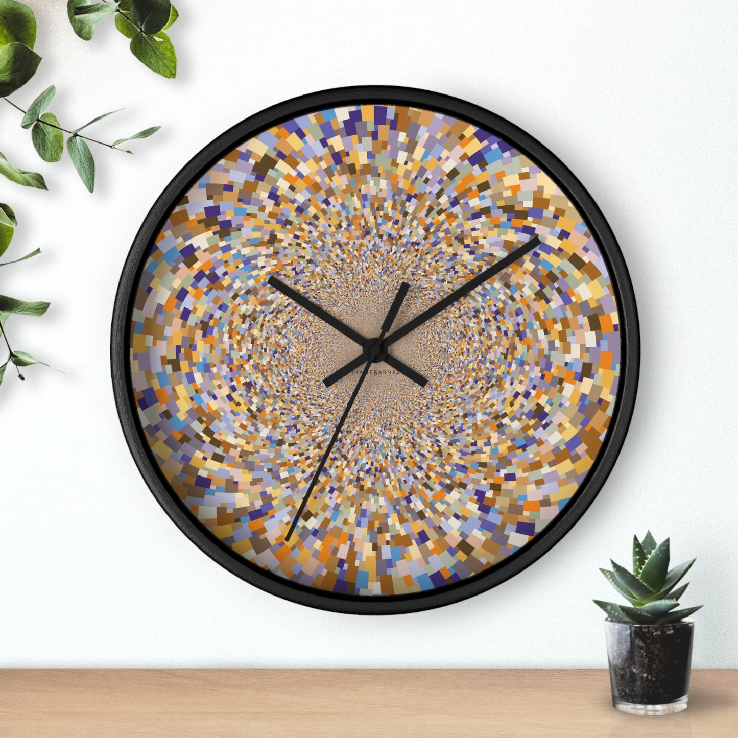 Wall Clock "SCHATT INVERSION" col. Sedona