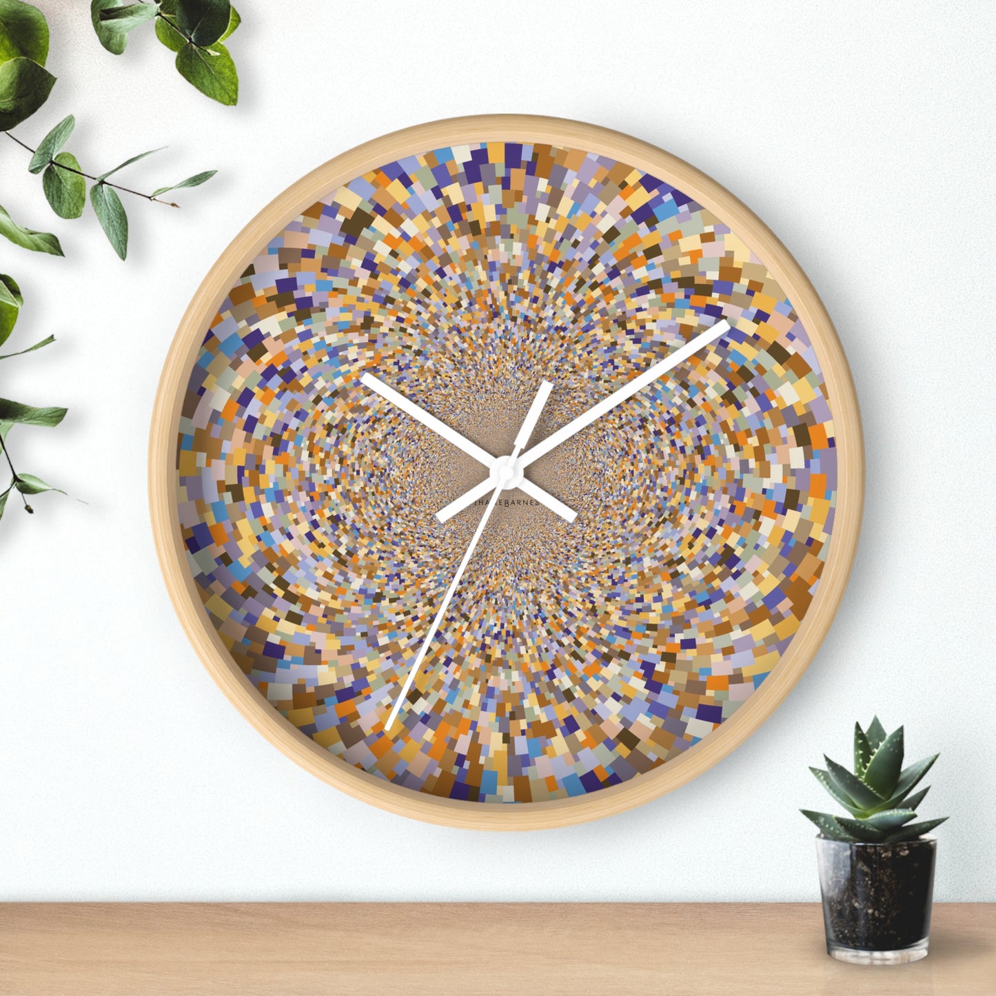 Wall Clock "SCHATT INVERSION" col. Sedona