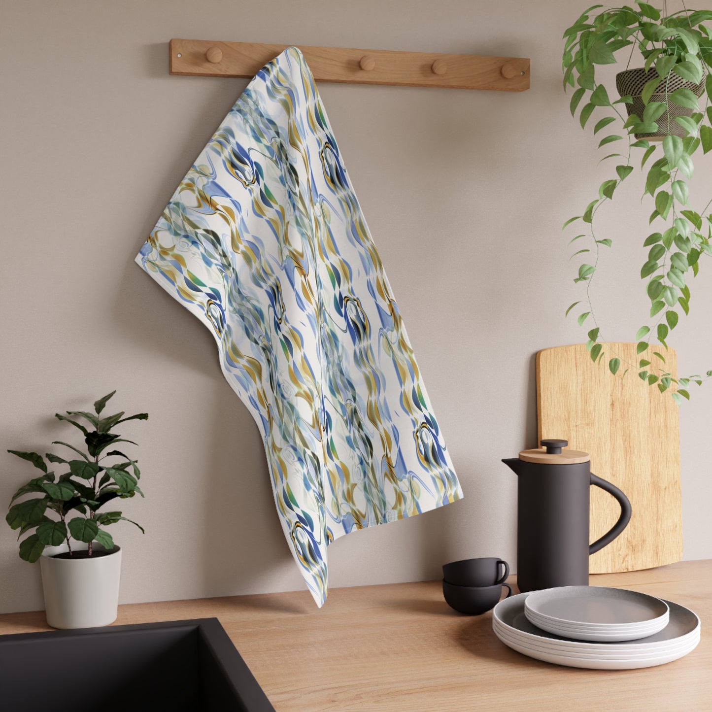 Tea Towel "SMOKEY STRIPE"