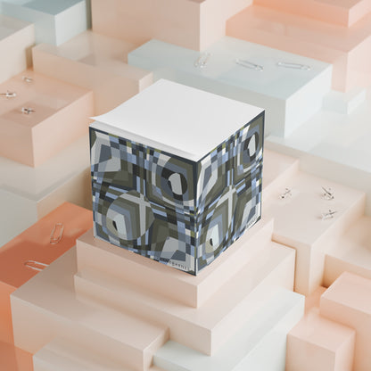 Note Cube "QUAD" col. Slate Brigade