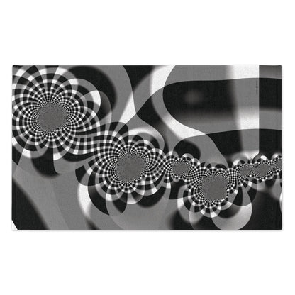 Rally Towel, 11x18 "FLORAL LANDSCAPE" col Shadowplay