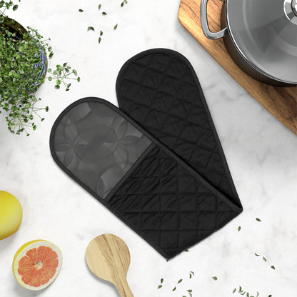 Oven Mitts "FLORA" col. Shadowplay
