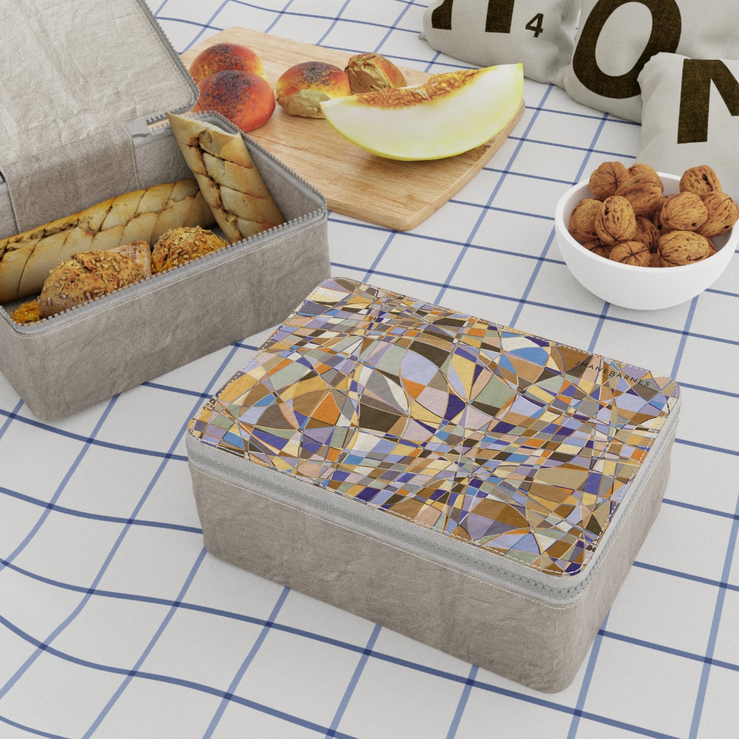 Zip Paper Lunch Bag "SUNDIVISION" col. Sedona