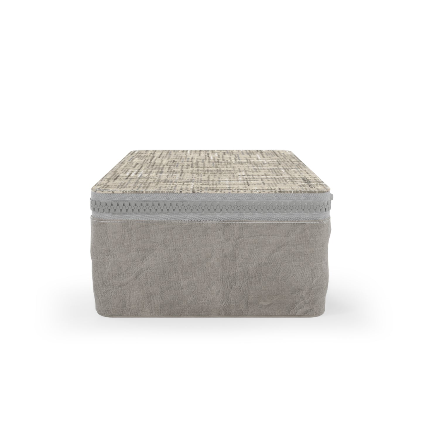 Zip Lunch Box "CROSS HATCH"  col Alpine Thisle