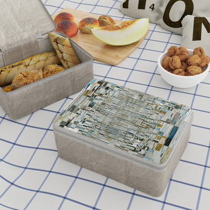 Zip Paper Lunch Bag "SUSPENSION" col. Mint Chocolate