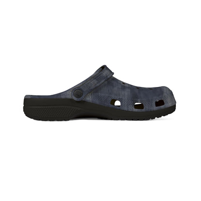 EVA Foam Rubber Shoes, Jhane Barnes design "MOIRE" col. Navy