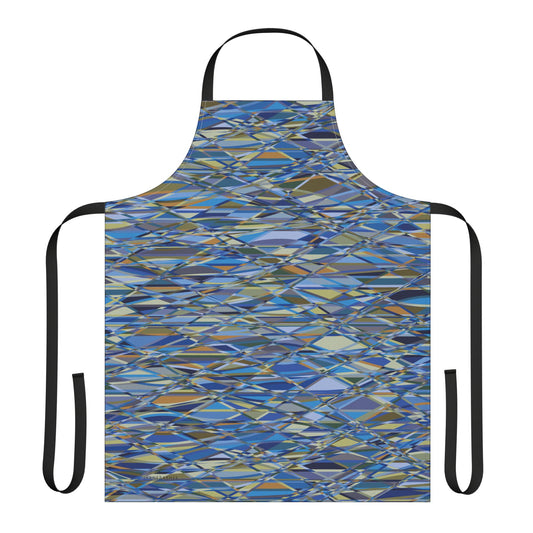 Apron, Jhane Barnes design "THAT'S A WRAP" col. Blue Jeans