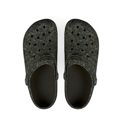EVA Foam Rubber Shoes, Jhane Barnes design "TEXTURE" col. Camo
