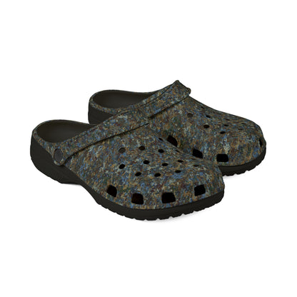 EVA Foam Rubber Shoes, Jhane Barnes design "TEXTURE" col. Multi