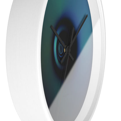Wall Clock "LONELY SYSTEM" (no lines-nor numbers)