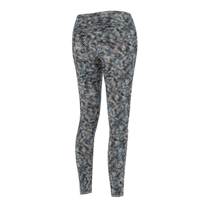 Women's Cut & Sew Casual Leggings "MEZZO" col. Pink Cloud