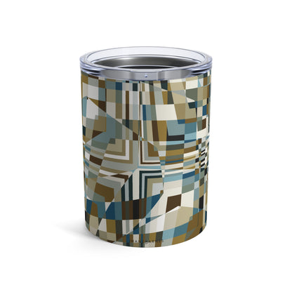 Tumbler 10oz., "QUAD"  col Mint Chocolate