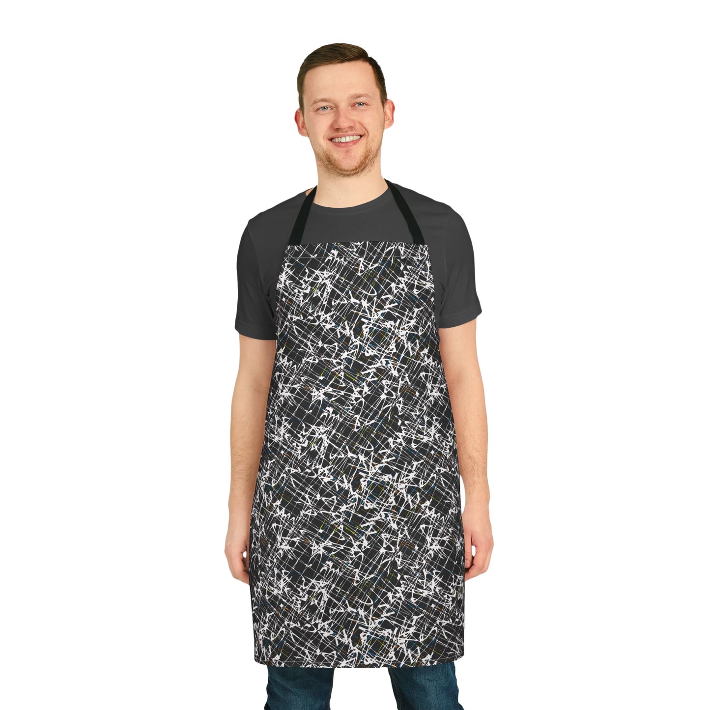 Apron, Jhane Barnes design "SCRIBBLE"
