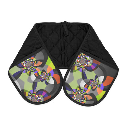 Oven Mitts "MONDRIAN SPACE" col. Varicolor