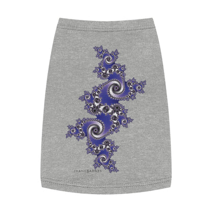 Pet Tank Top "FRACTAL" JB Design in col. Heather