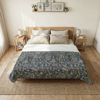 Cotton Comforter "MEZZO" col. Pink Cloud