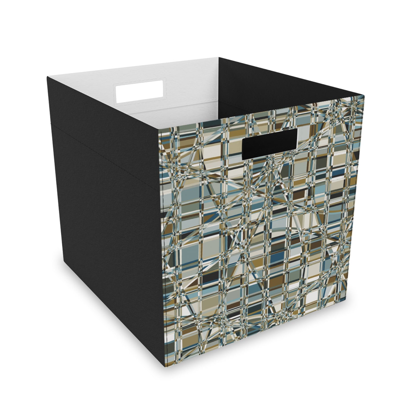 Felt Storage Box "GRIDWRAP" Mint Chocolate (1 box/no furniture)
