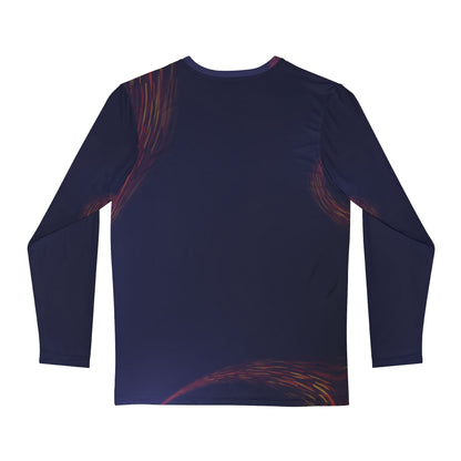 Men's Brushed poly Tee  "DRAGON" Design (long sleeve)
