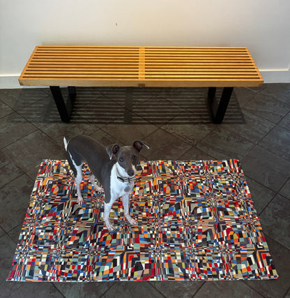 Washable Rug "QUAD" col. Varicolor