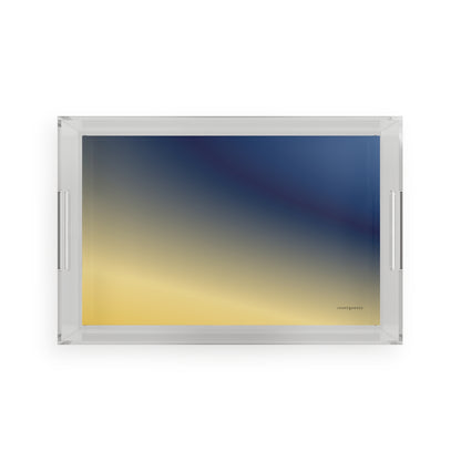 Acrylic Serving Tray "SUNRISE"