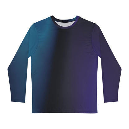 Men's Brushed poly Tee "TEAL APPEAL" Design (long sleeve)
