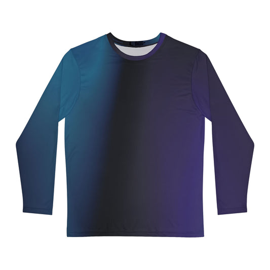 Men's Brushed poly Tee "TEAL APPEAL" Design (long sleeve)
