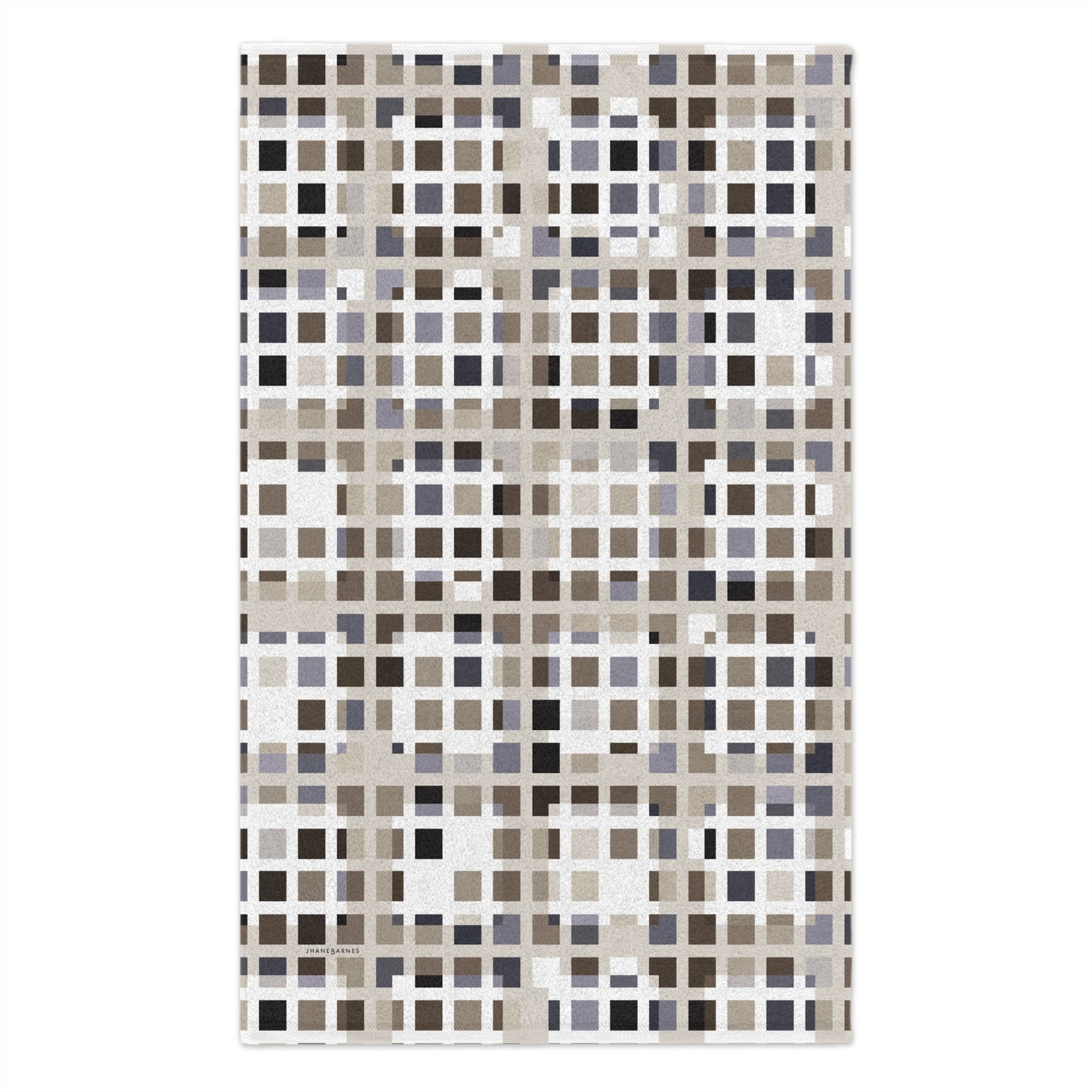Rally Towel, 11x18 "SQUARZE" col Neutral