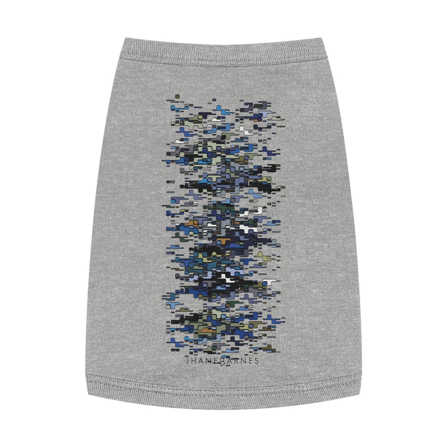 Pet Tank Top "CIRCUIT" JB Design in col. Heather