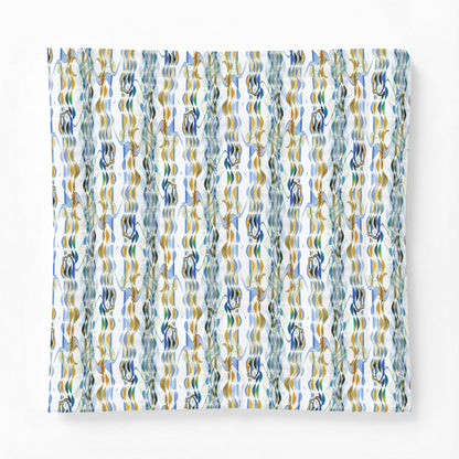 Cotton Comforter "SMOKEY STRIPE"
