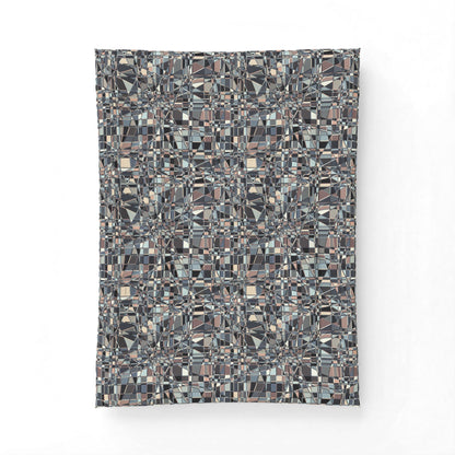 Cotton Comforter "GRIDWRAP" col. Pink Cloud