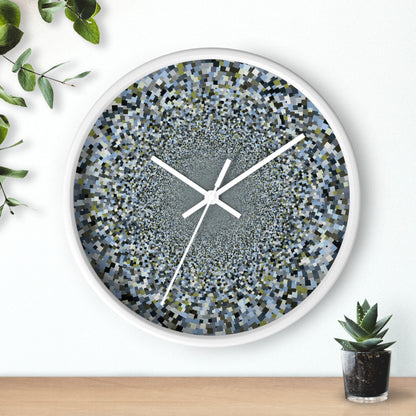 Wall Clock "SCHATT INVERSION" col. Slate Brigade